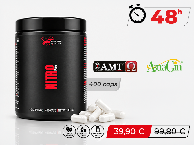 NITRO Pure Professional EAA AMTΩ® 400 caps
